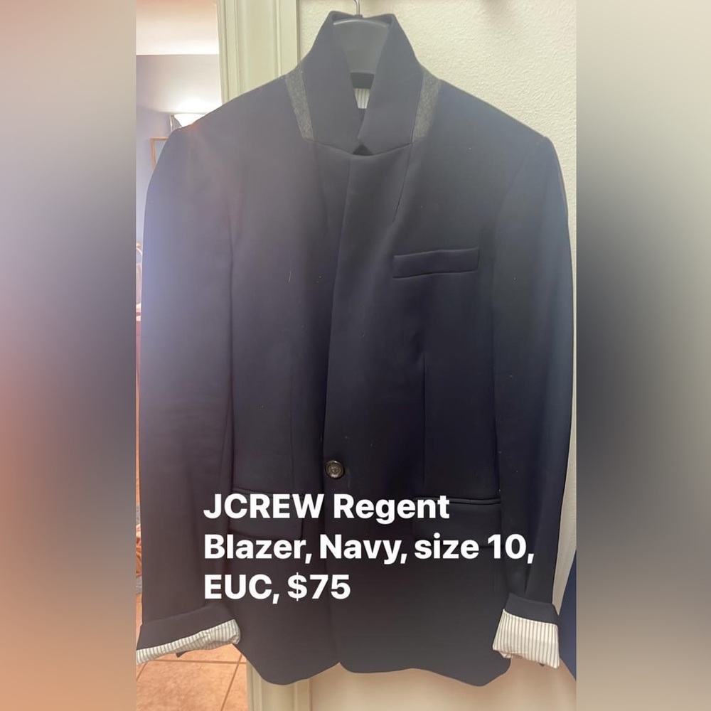 JCrew Regent Blazer - navy blue